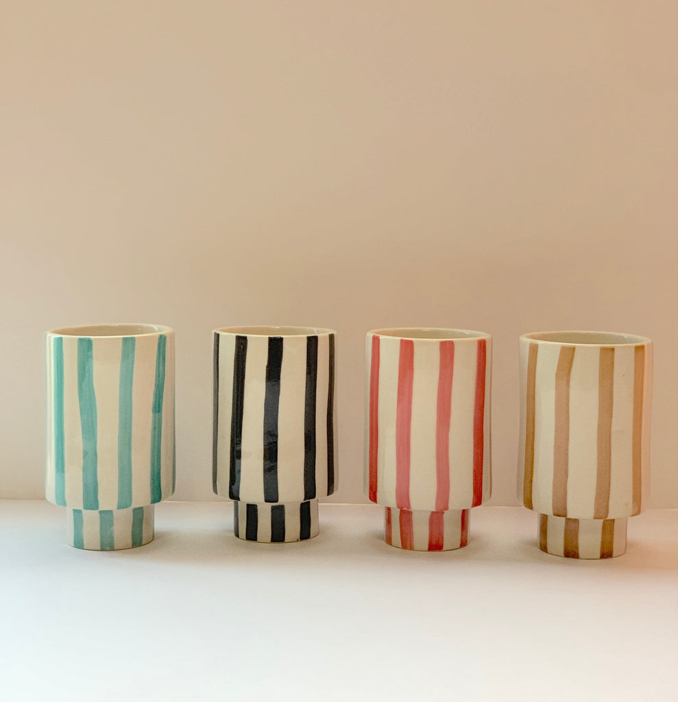 Kaya Striped Ceramic Cups by Justina Blakeney™ Jungalow® Kitchen