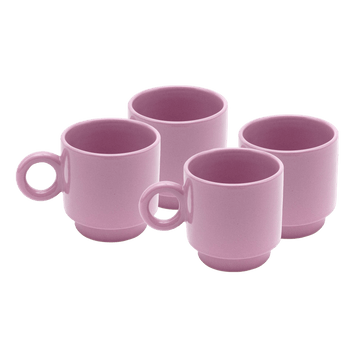 Kaya Ceramic Mug Set, Lavender by Justina Blakeney™ Jungalow® Kitchen