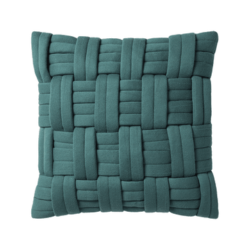 Blue Over + Under Pillow by Justina Blakeney® X Loloi 18"x 18" Poly Filling Loloi Rugs Pillows